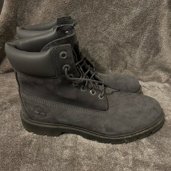 Grey Timberland 6-inch waterproof Boots - Picture 2 of 5